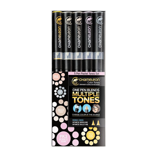 Chameleon "Twin 5er Set" - Pastell Tones