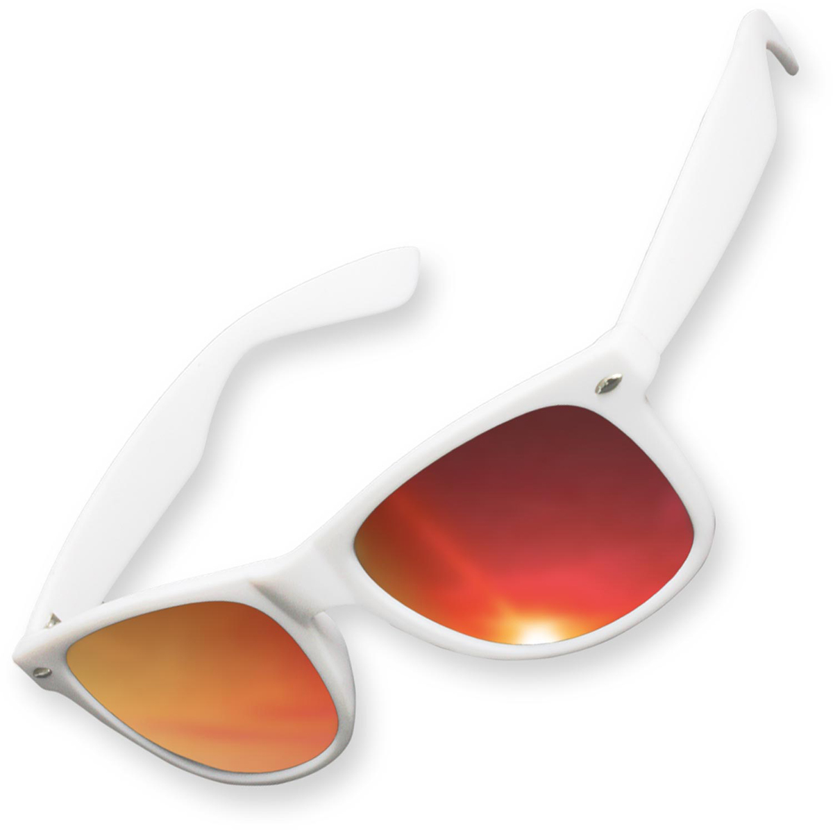 MasterDis Shades "Likoma Mirror" White/Red