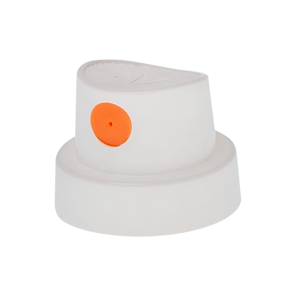 "Silent Fat Cap" White/Orange