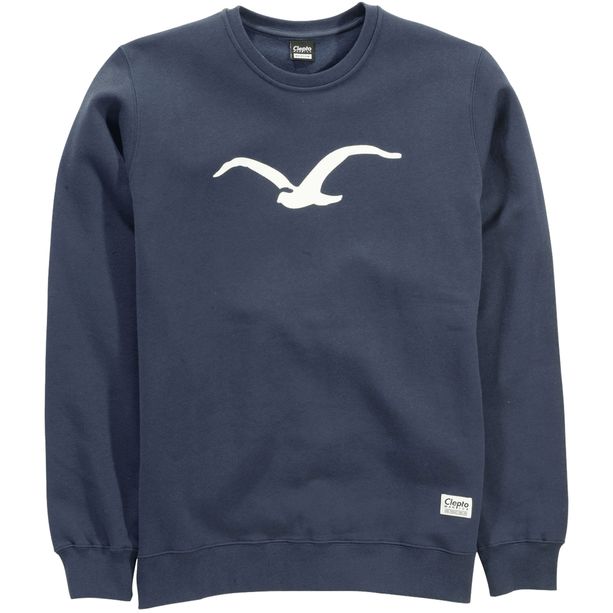 Cleptomanicx Sweater "Möwe" Dark Navy