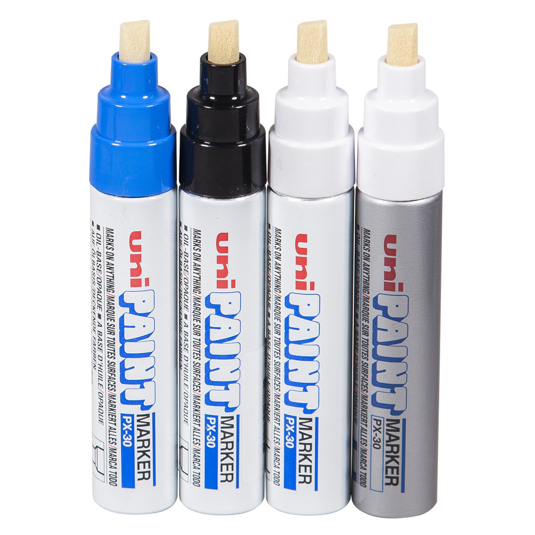 Uni Paint PX-30 4er Marker Set - III