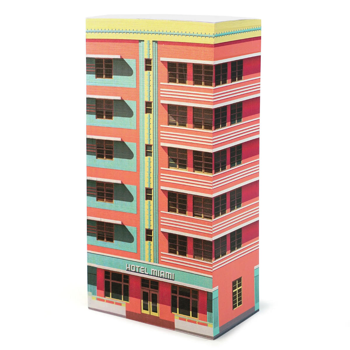 Notizblock "Paper Scraper Miami" (1900 Zettel)