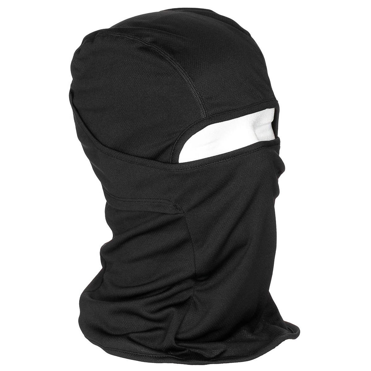 Maske "Balaclava Mission" 1-Loch (dünn) - Black