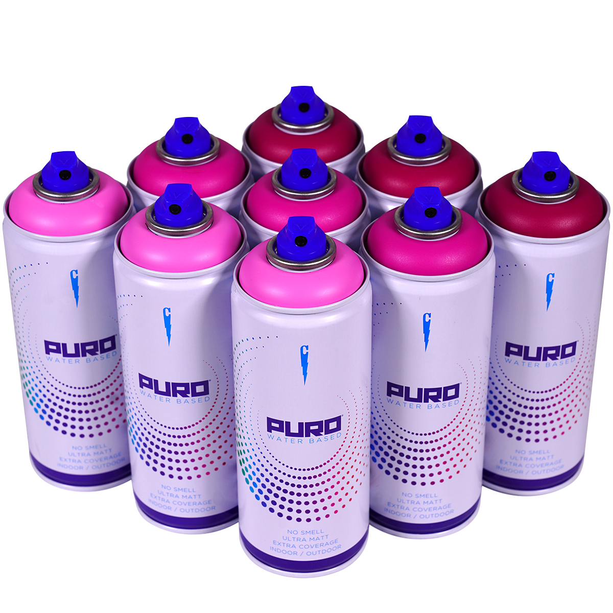 Clash "Puro" Water Based - Bubblegum Tones (9x400ml)