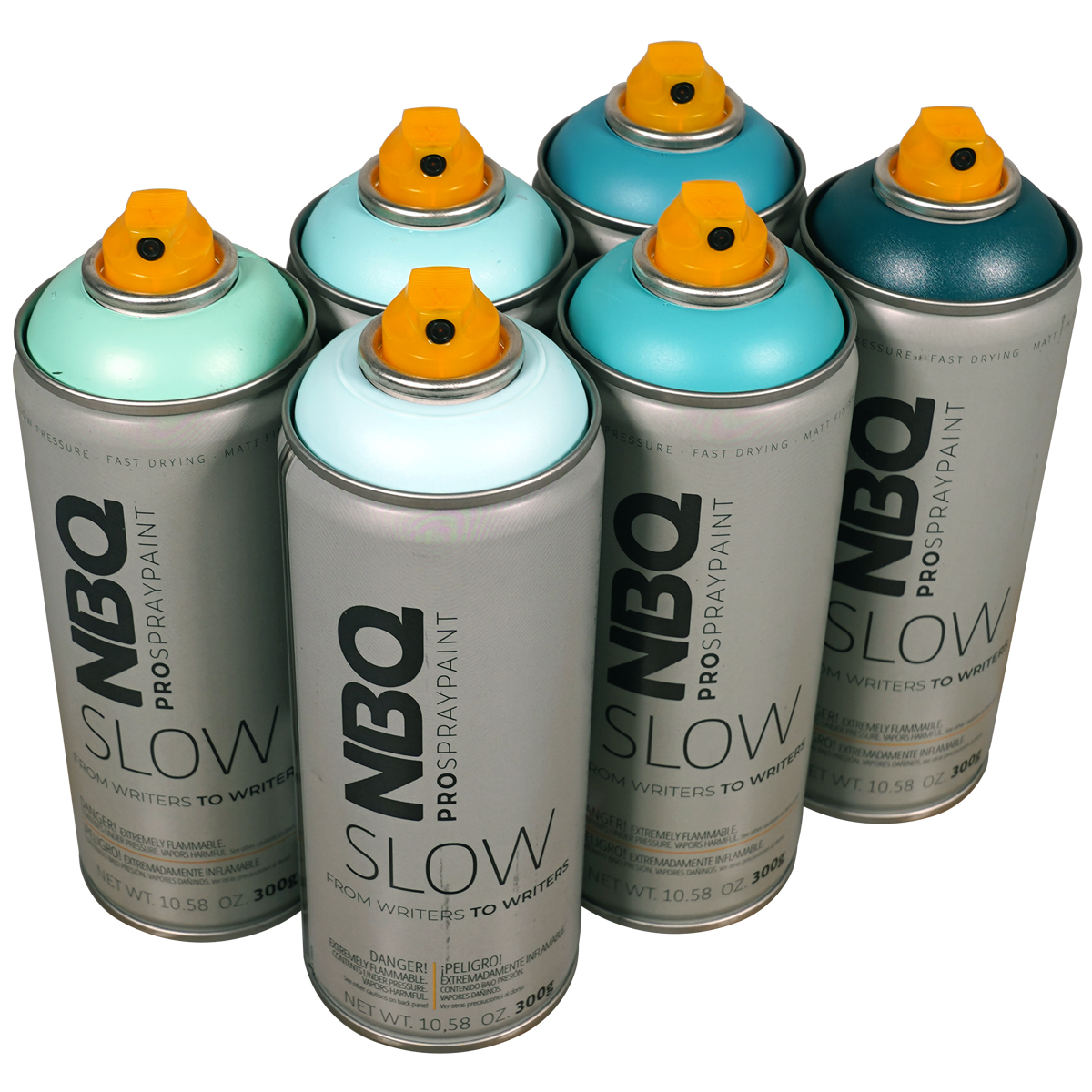 NBQ "New Slow" Sixpack Ice Blue (6x400ml)