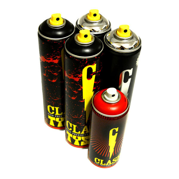 Clash Paint "Basic Bombing Box" (4x600ml + 1x400ml)