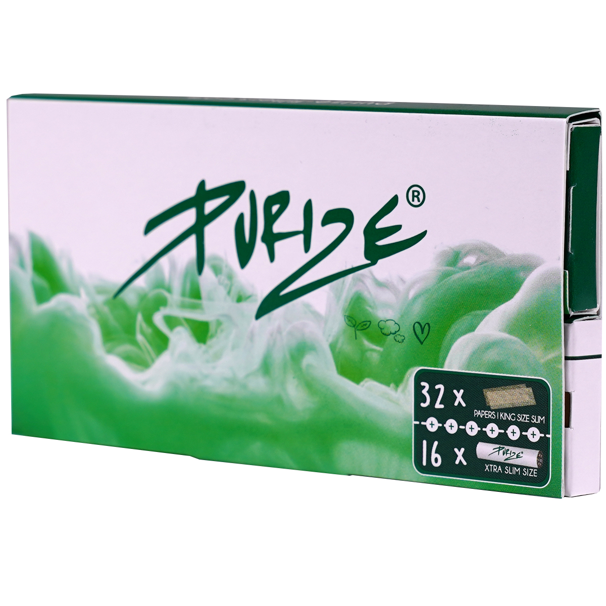 Purize "Papes´n´Tips" Kombipack (16 Aktivkohlefilter + 32 Papers)