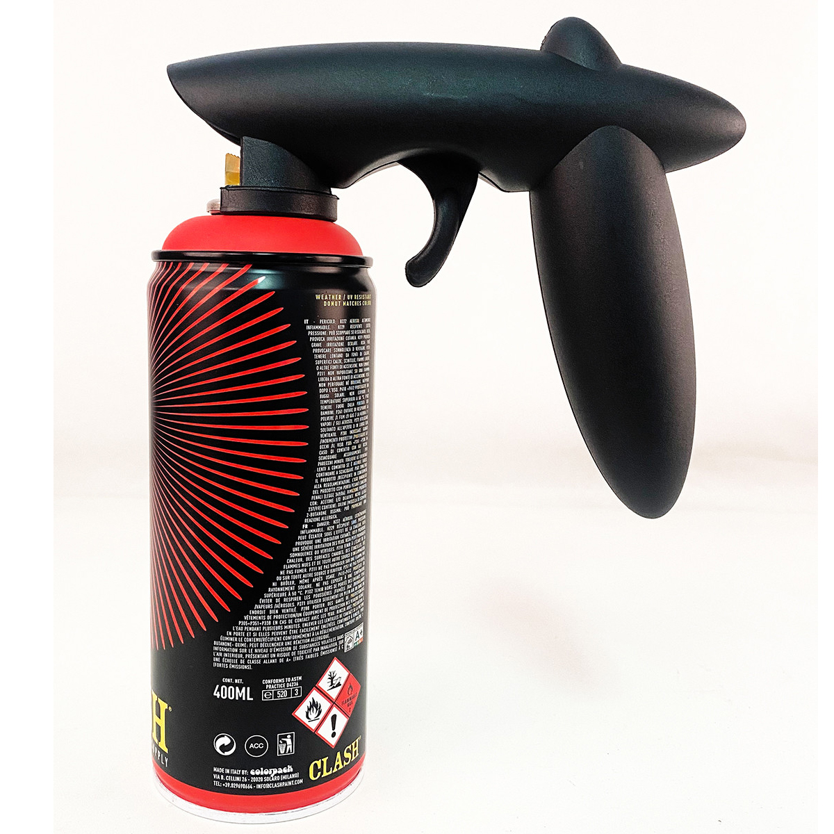 Clash "Spray Pistol" (Sprühdosengriff)