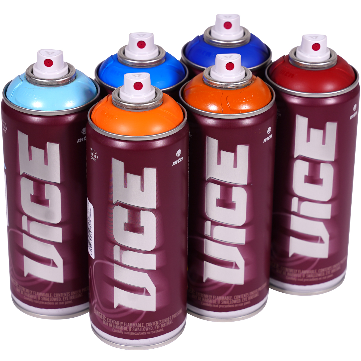 MTN "Vice" Sixpack Deep Night Tones (6x400ml)