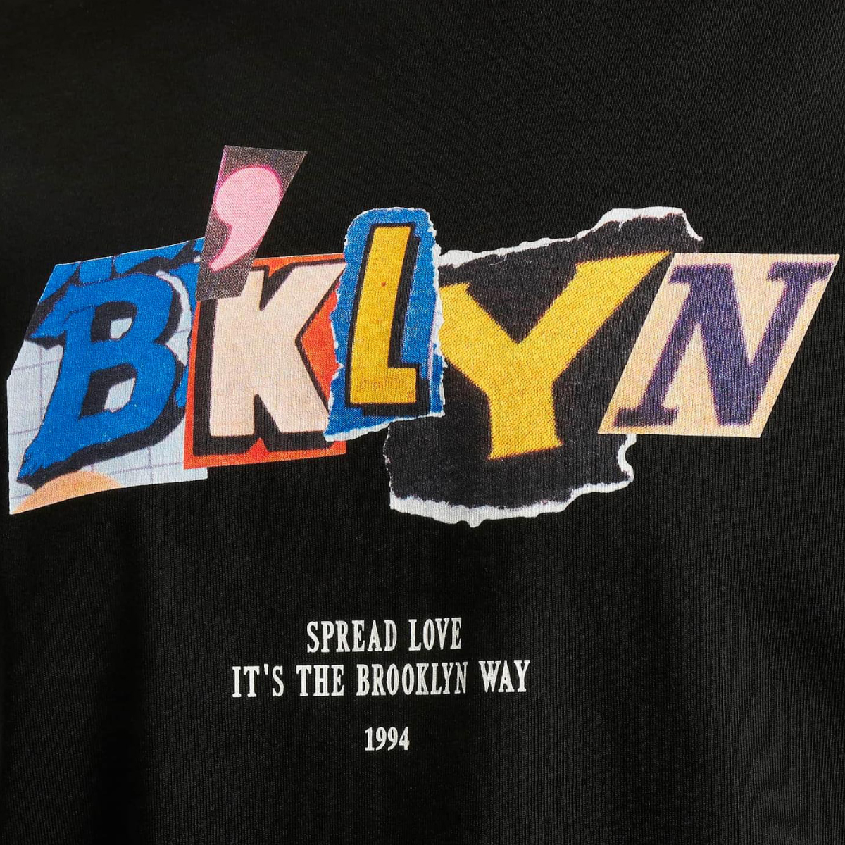 Mister Tee Oversize T-Shirt "BRKLYN" Black
