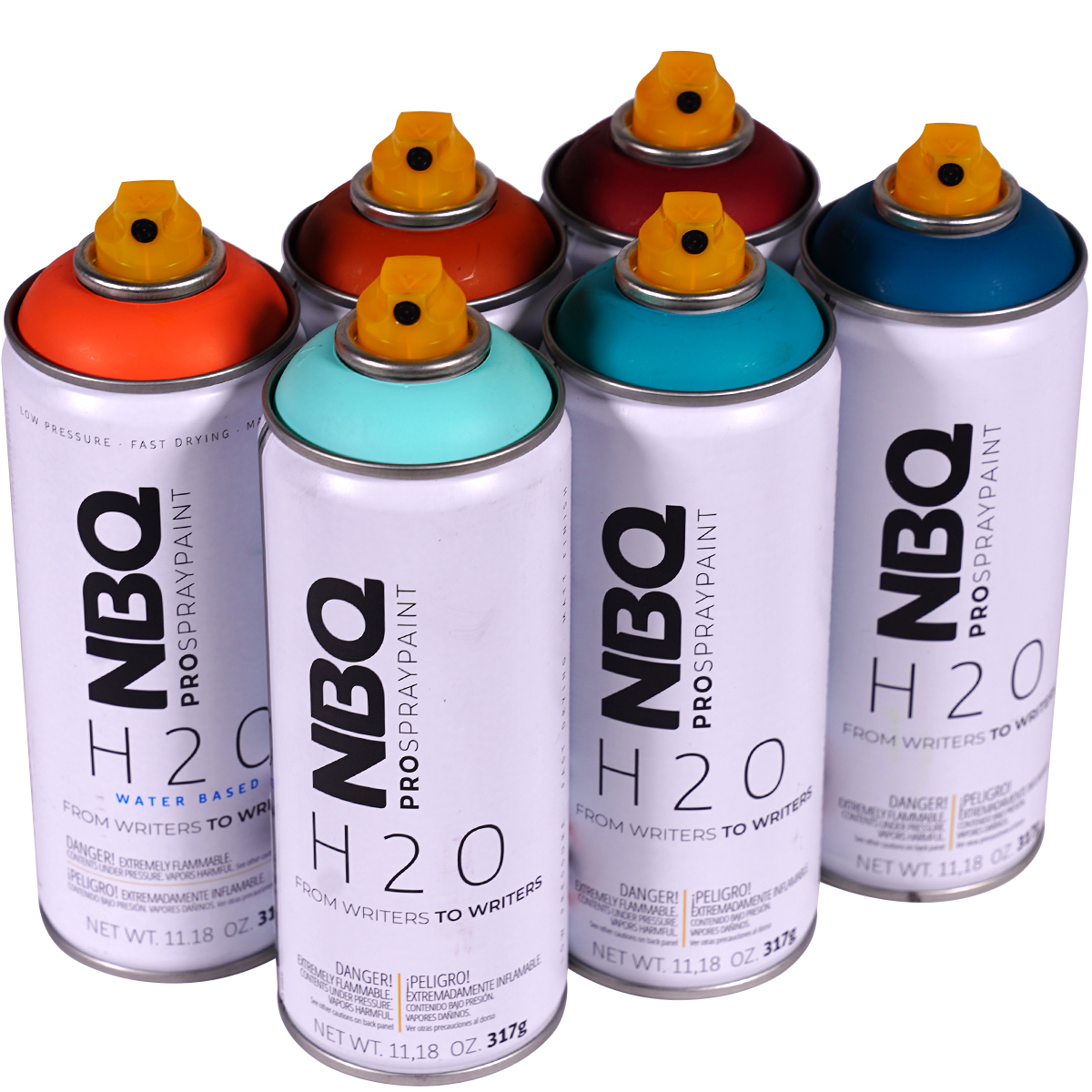 NBQ "H2O" Water Based Sixpack Arizona Air (6x400ml)