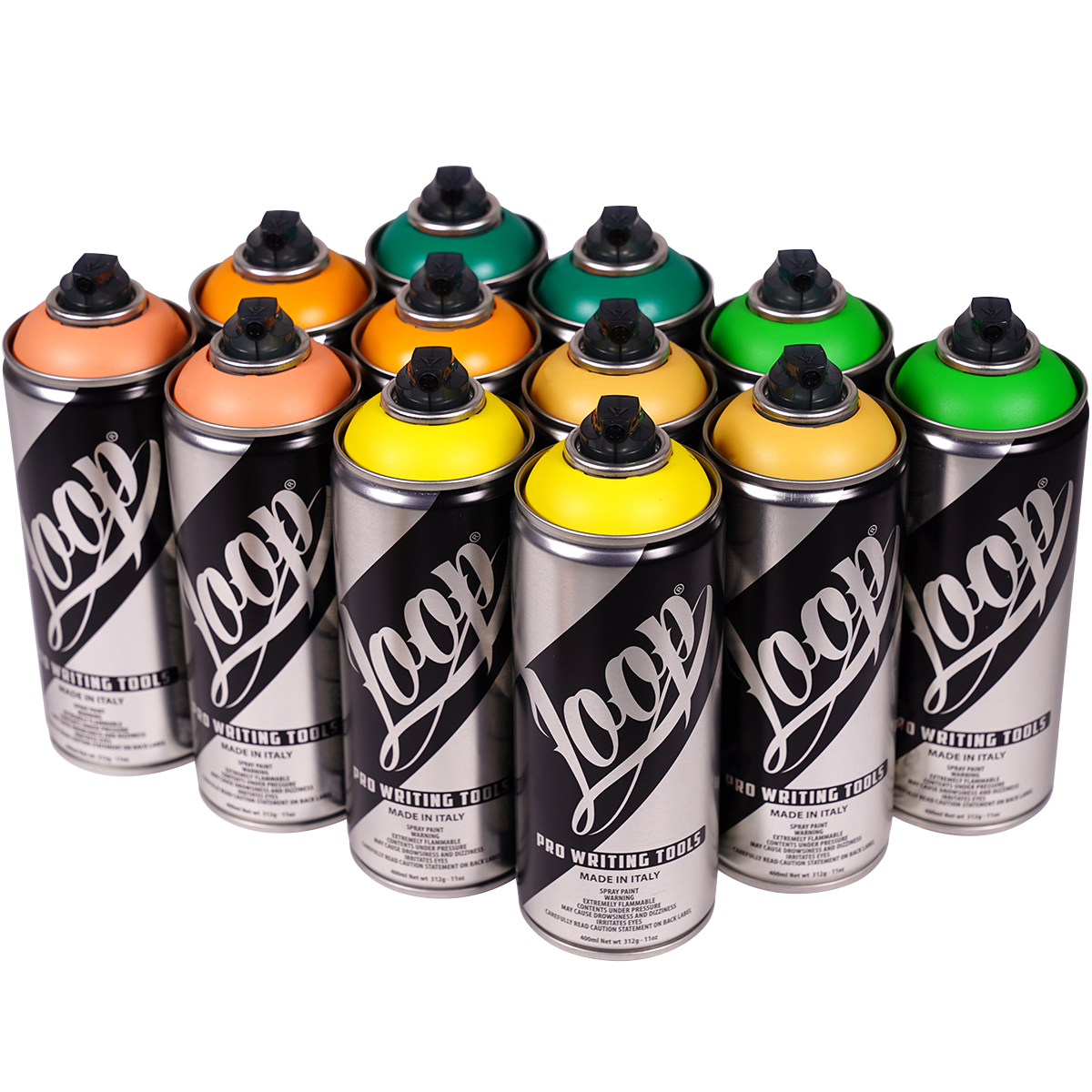 Loop "12er Paint Box - Sunny Garden Tones" (12x400ml)