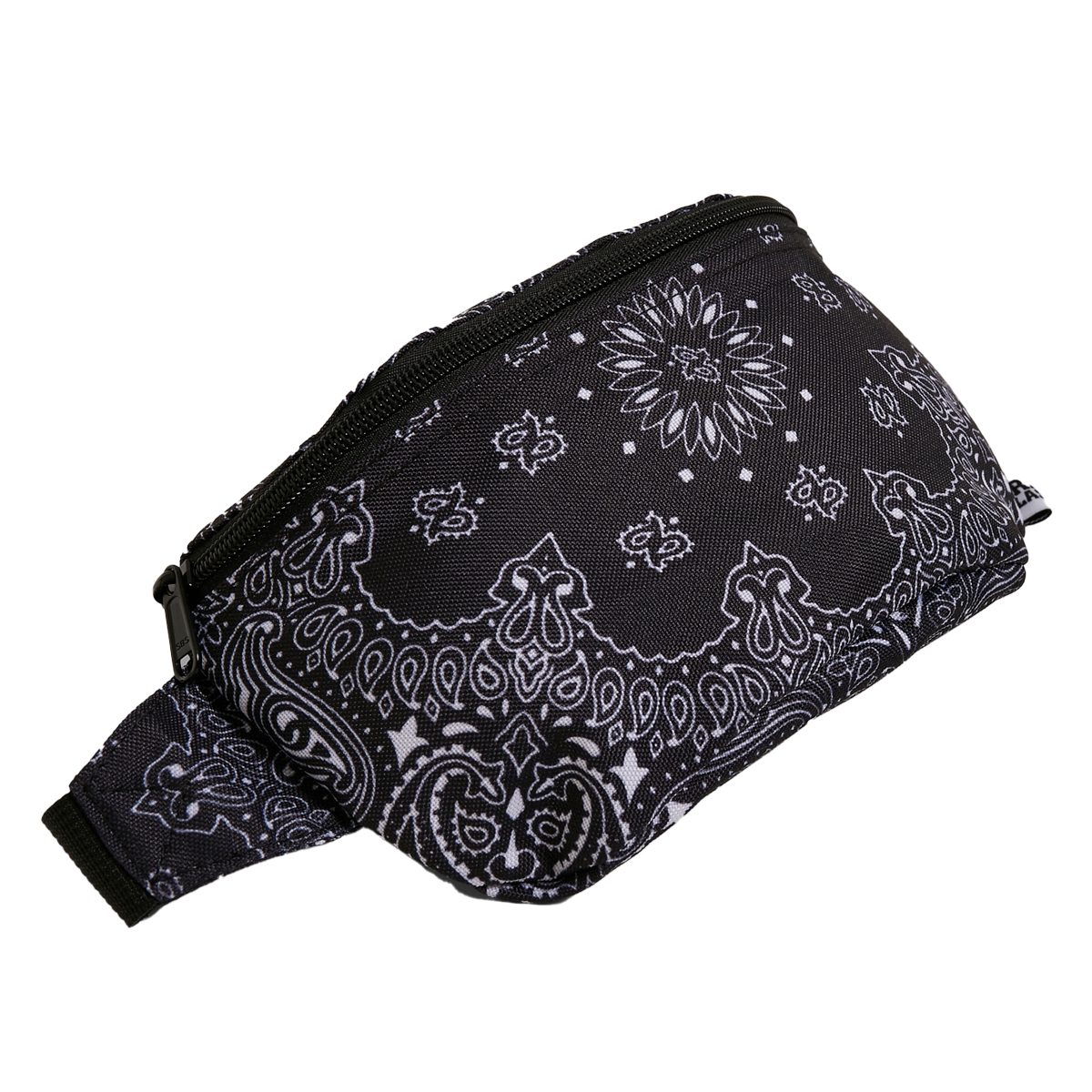 Urban Classics "Bandana Print Hip Bag" Black