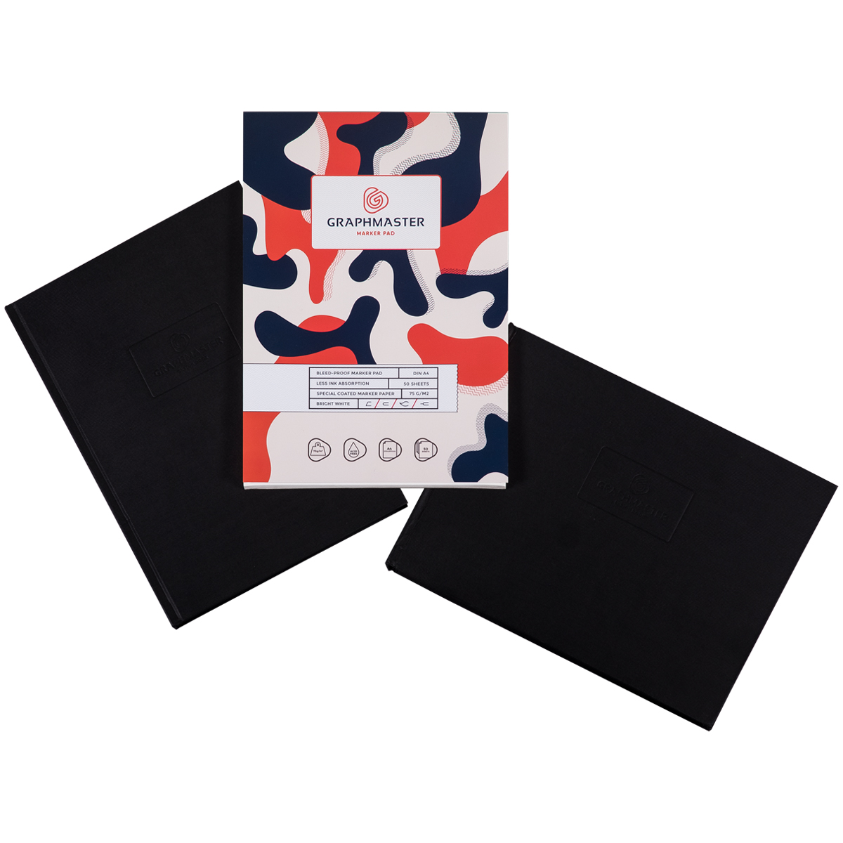 Graphmaster "Zeichenunterlagen 3er Set"