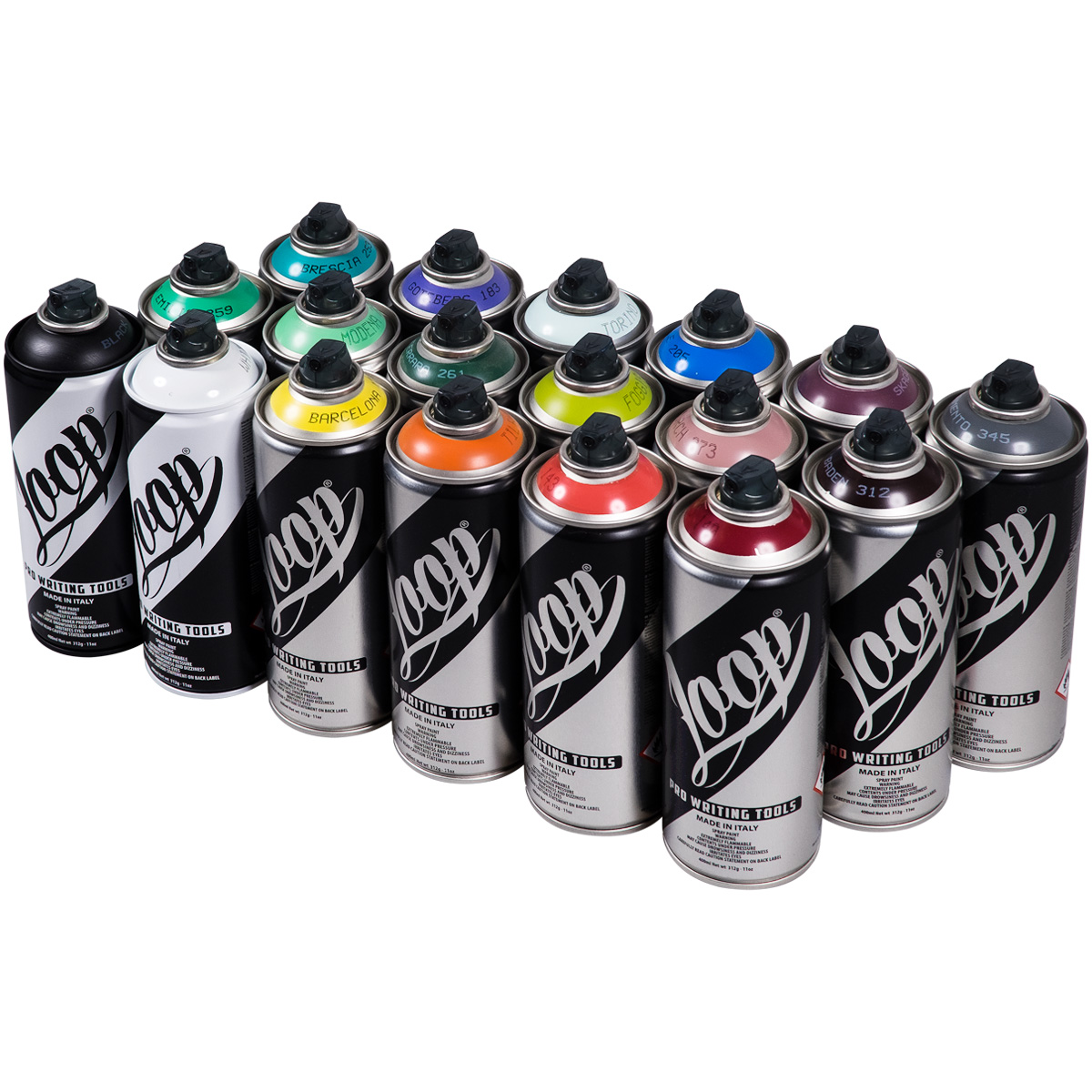 Loop "18er Paint Box - Mixed Tones" (18x400ml)