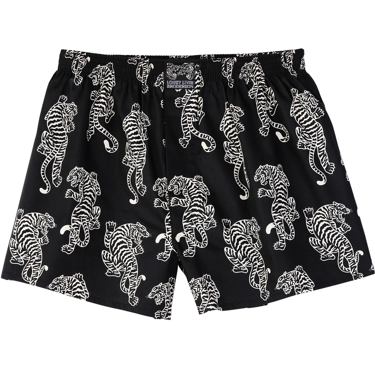 Lousy Livin Boxershorts "Broderson Tigers" Black