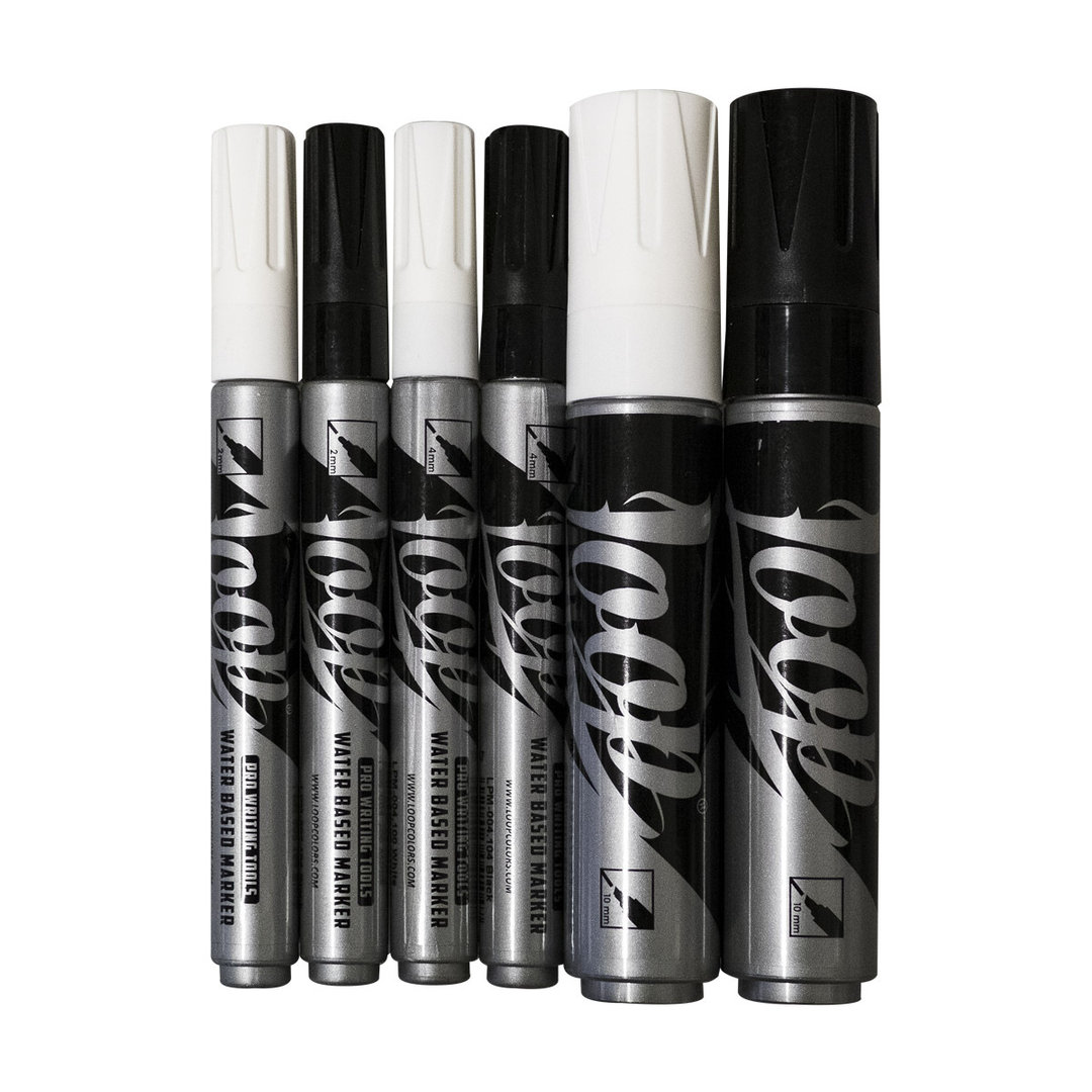 Loop "Water Based Marker 6er Set" - Tryout Mix