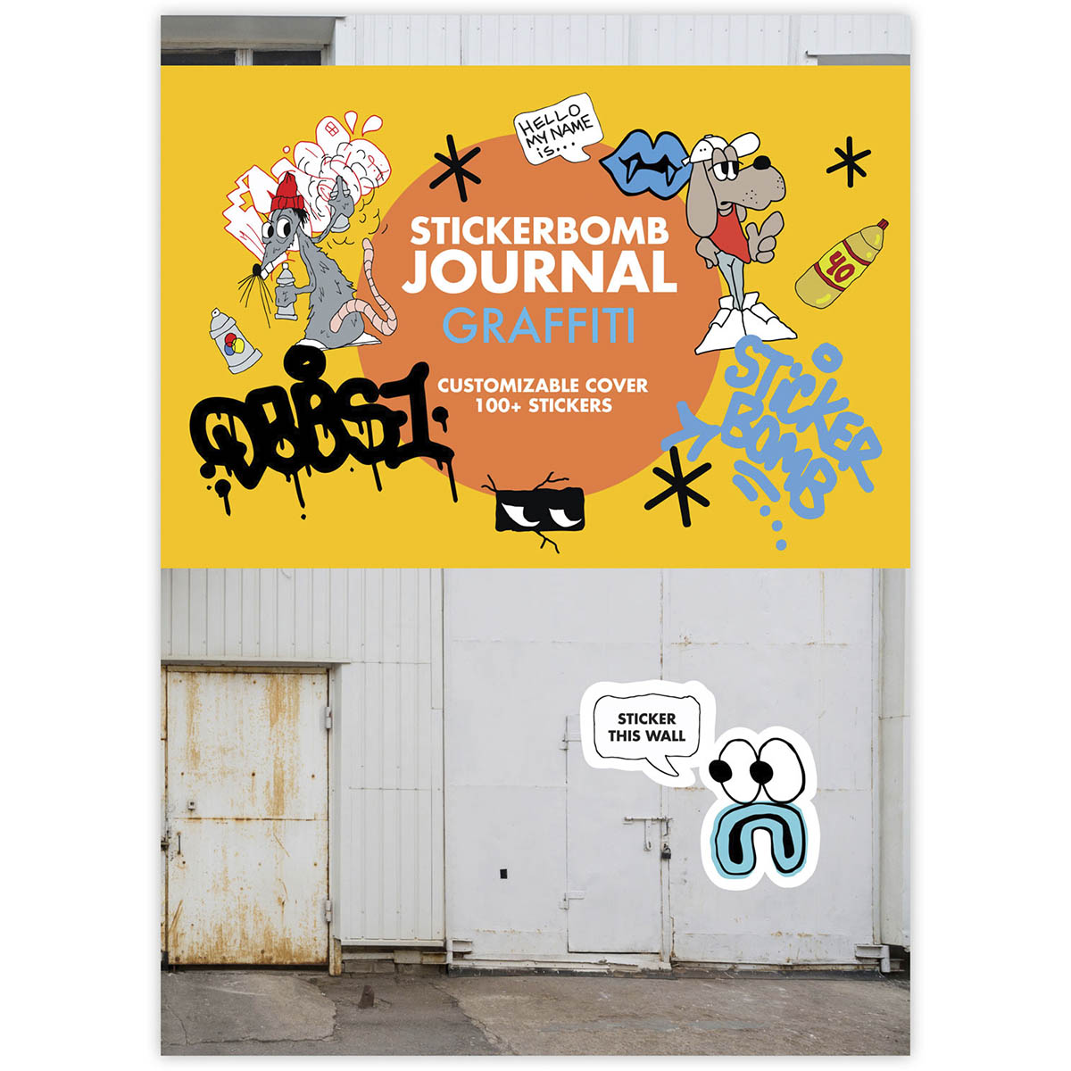 Sticker Bomb "Journal" Graffiti
