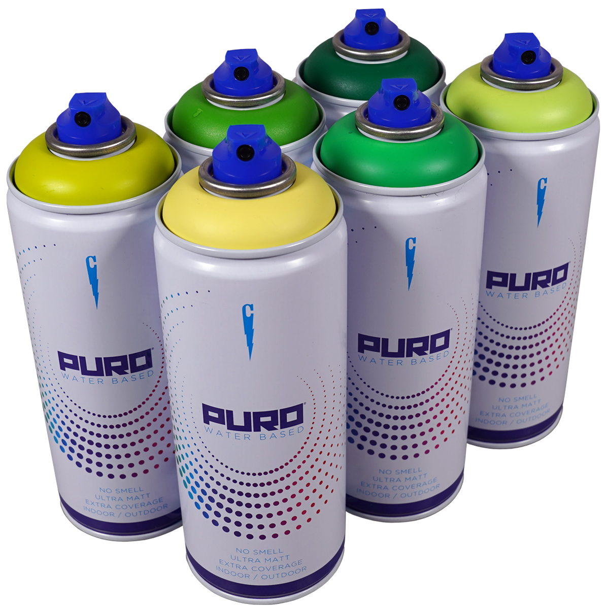 Clash "Puro" Water Based - Nature Tones (6x400ml)