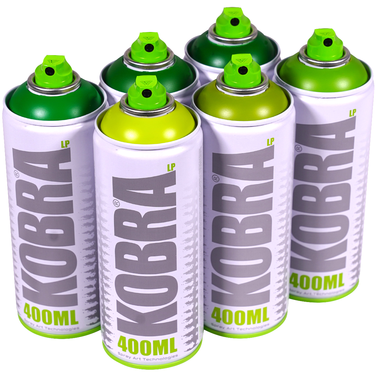 Kobra "New LP Sixpack Lime Grass Tones" (6x400ml)
