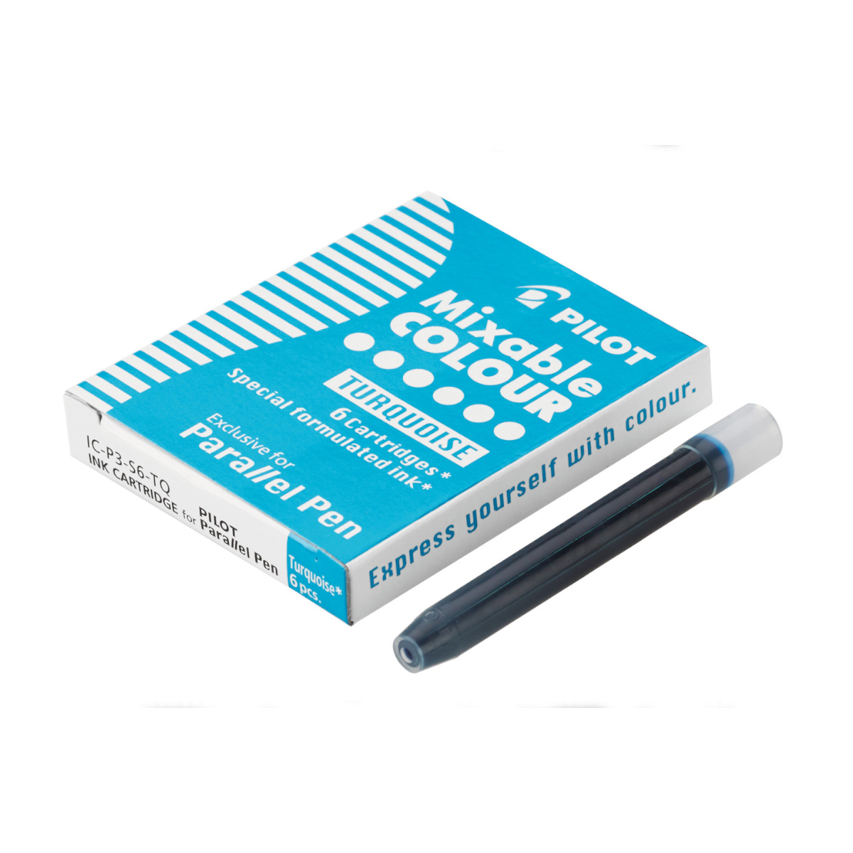 Pilot "Parallel Pen" Ersatzpartonen 6 Stk. - Türkis