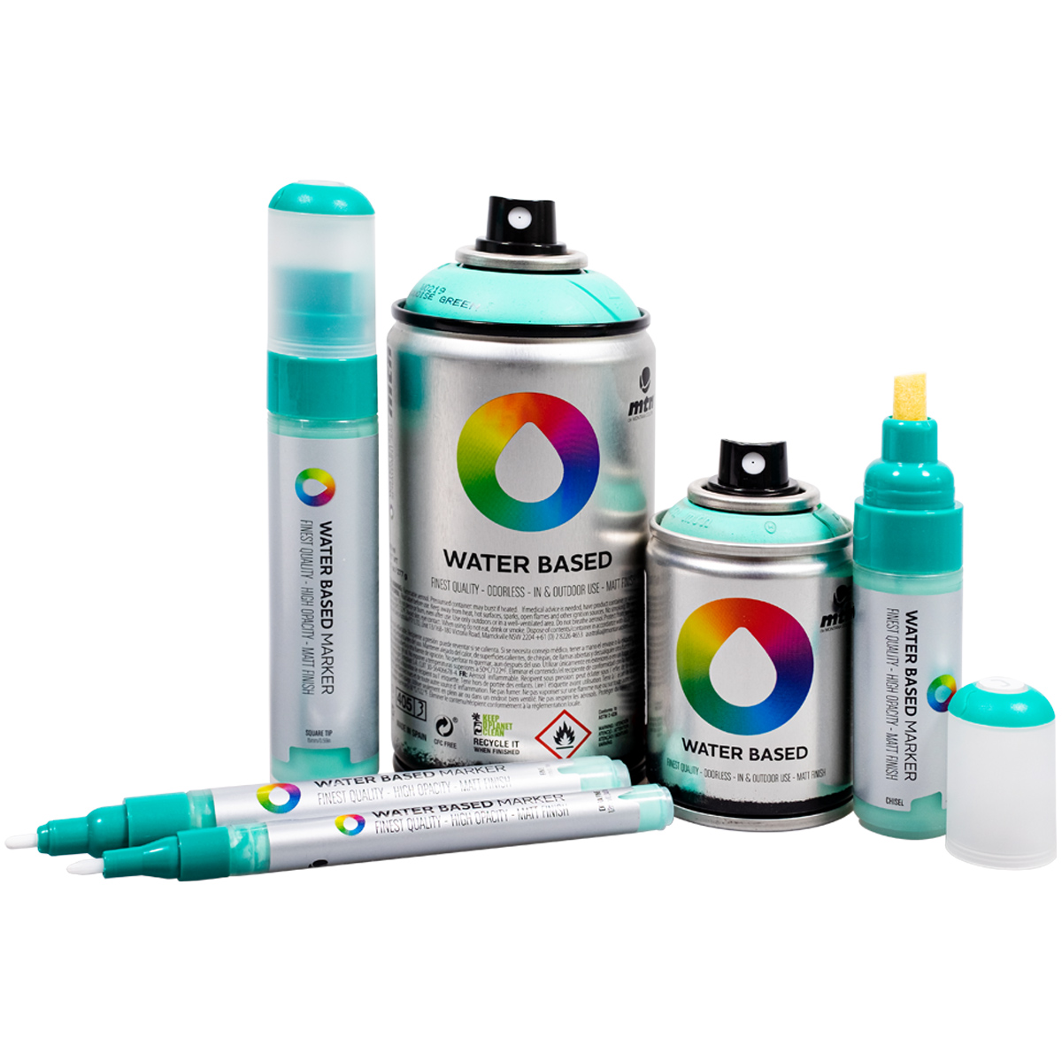 MTN "Water Based Starter Set - Turquoise Green"