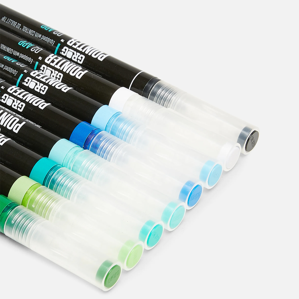 Grog "Pointer 02 APP" Mediterraneo 8er Marker Set (2mm)