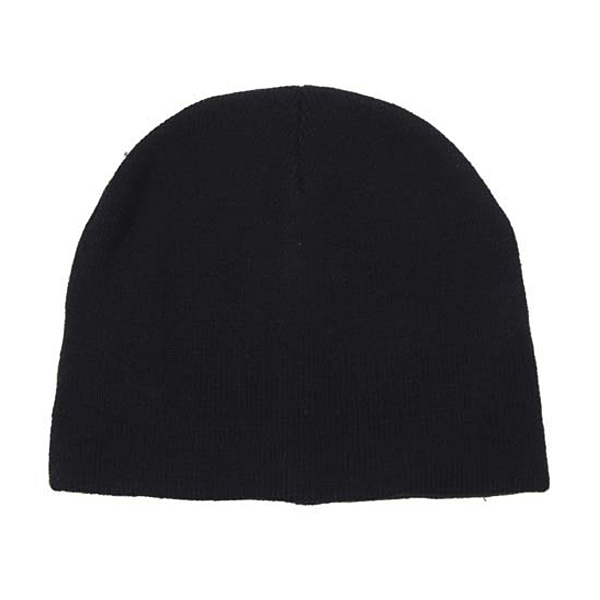 "Beanie - fein gestrickt" Black