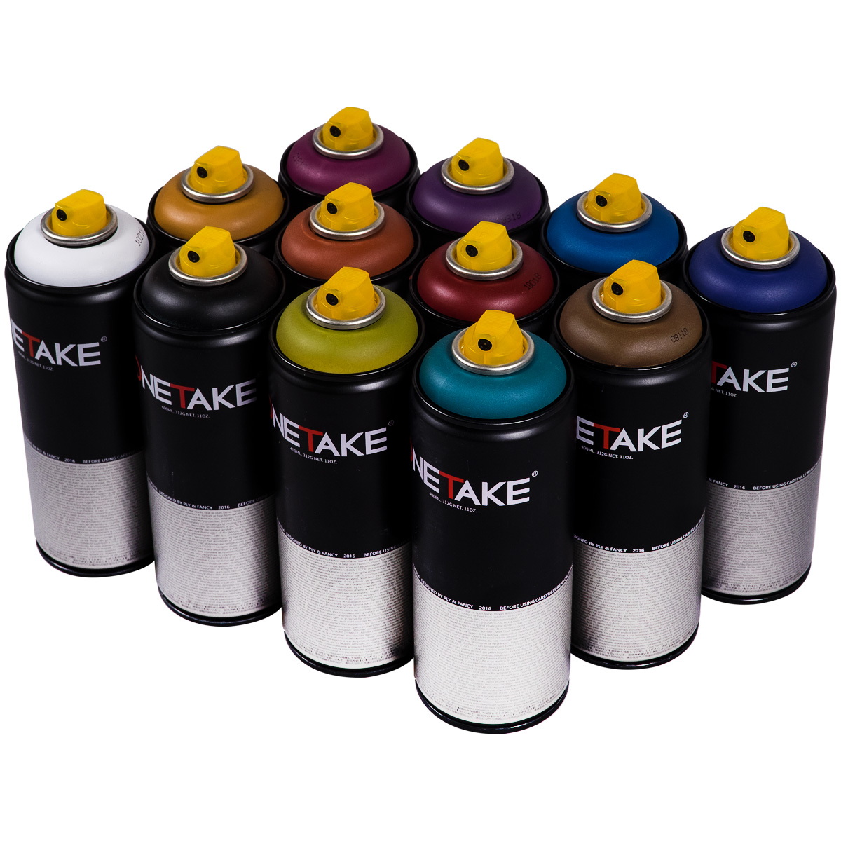 OneTake "12er Paint Box - Outline Tones" (12x400ml)