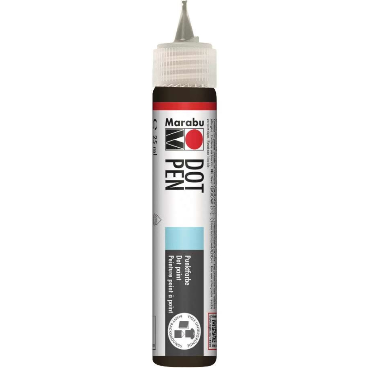 Marabu Punktfarbe "Dot Pen" (25ml) Black
