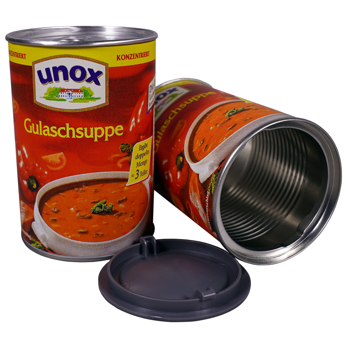 Plastic Fantastic "Dosensafe - Gulaschsuppe" - Geheimversteck