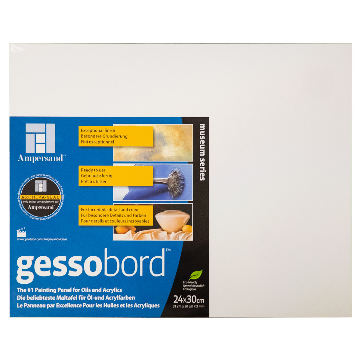 Ampersand "Gessobord - Museum Series" (3mm) - 24x30cm