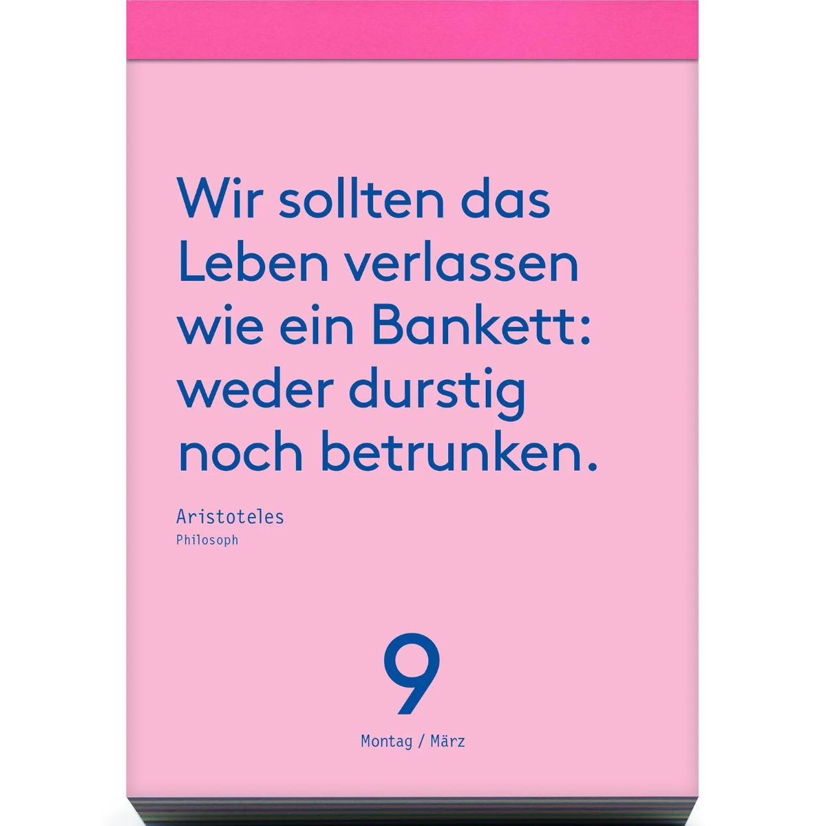 Kalender "Denkpause 2026"