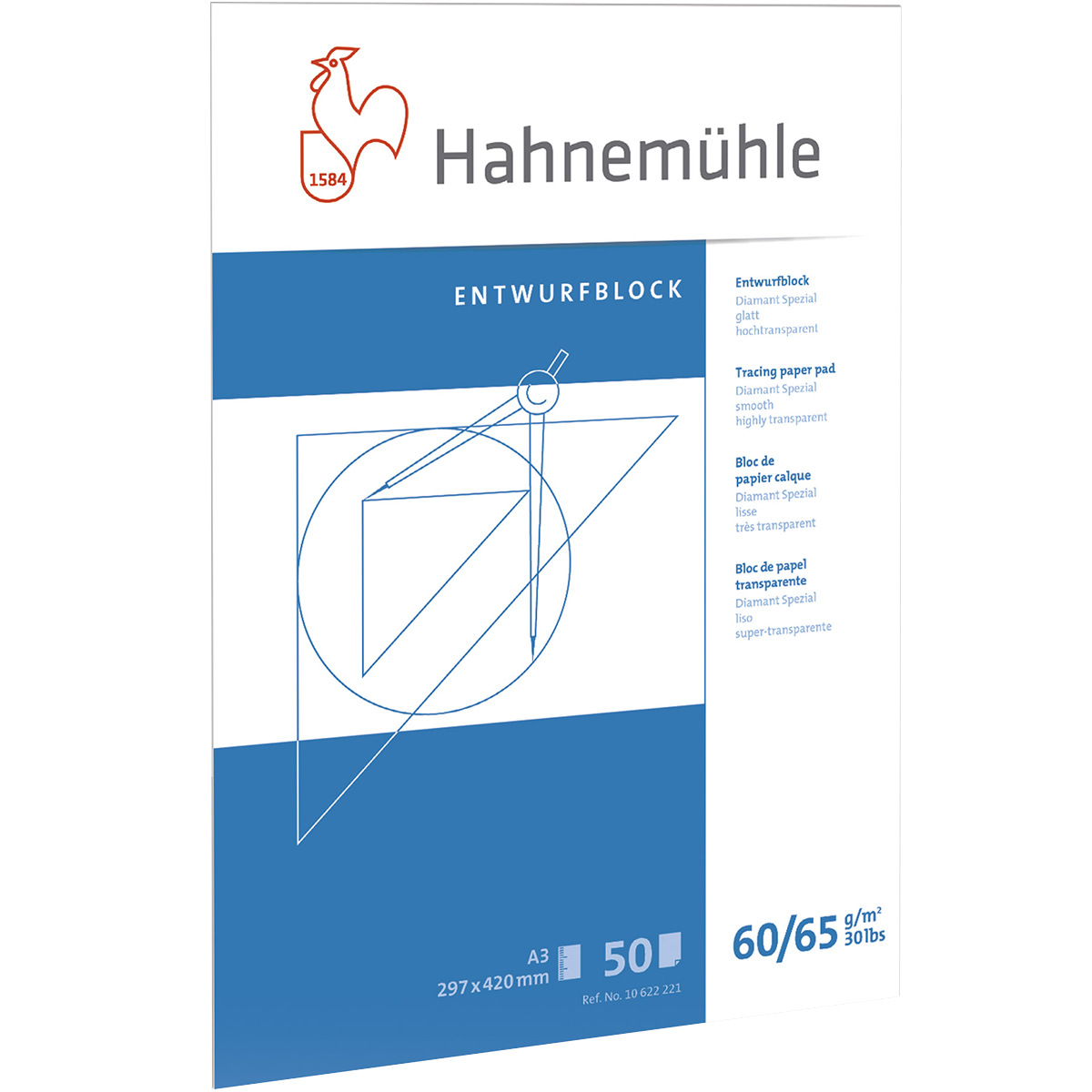 Hahnemühle "Diamant" Transparentpapierblock A4