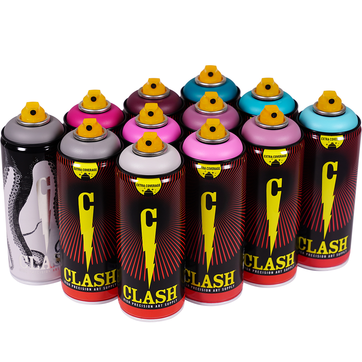 Clash "12er Paint Box - Tracksuit Tones" (12x400ml)