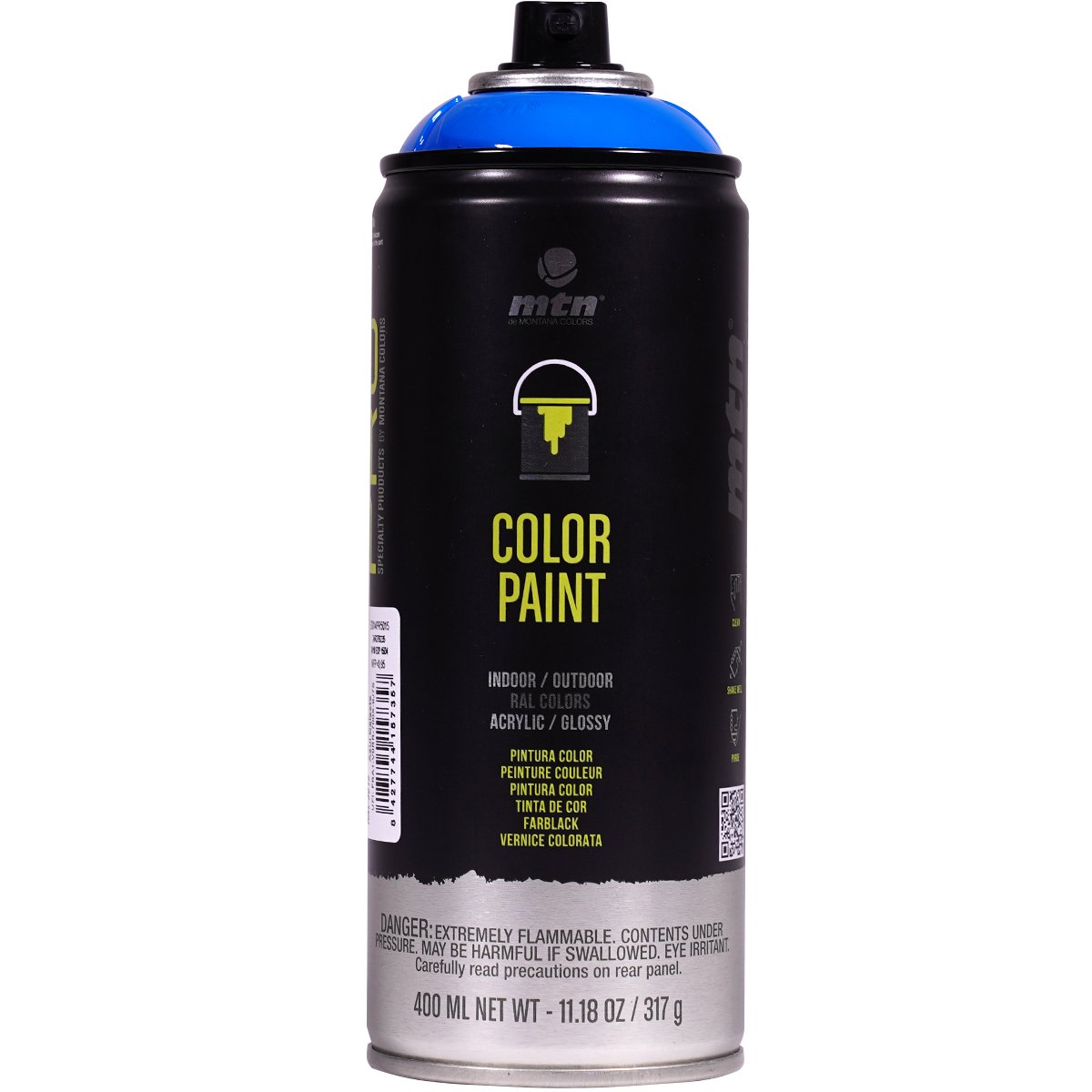 MTN Pro "Color Paint Acrylic RAL" (400ml) RAL-5015 Sky Blue