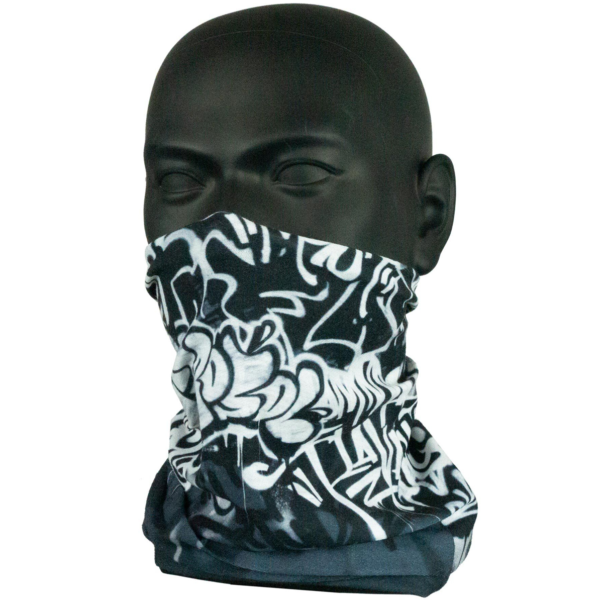 Bandana_Aerosol_Black2 Inflava Bandana "Aerosol" (Multifunktionstuch) Black