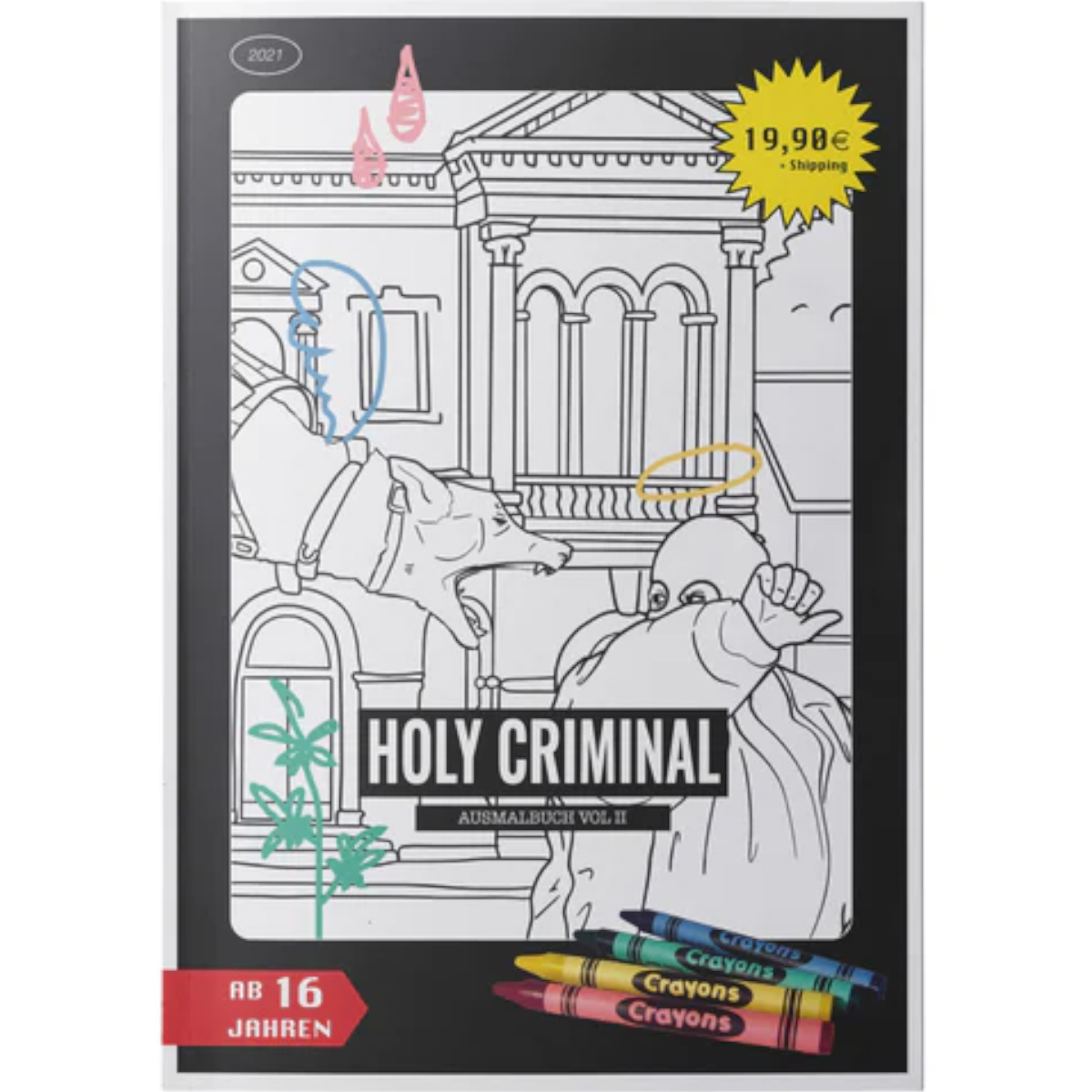 Ausmalbuch "Holy Criminal Vol. 2" ( A4)
