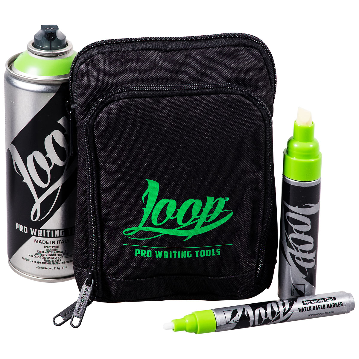 Loop "Shoulder Bag Geschenk Set - Green"