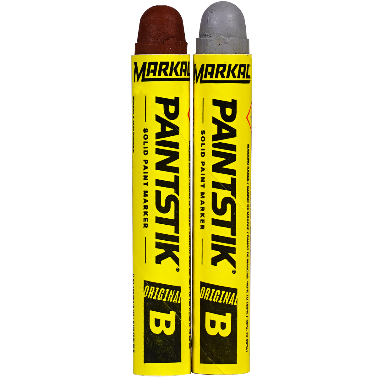 Markal "B" Paintstik 2er Set Brown + Grey