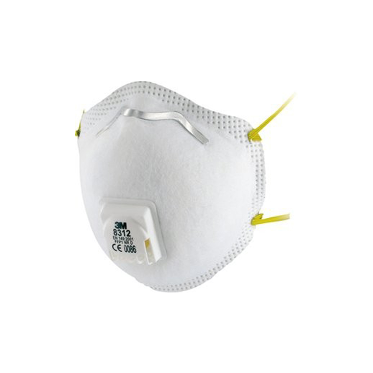 3M Atemschutzmaske "8312" mit Cool-Flow Ausatemventil - FFP1