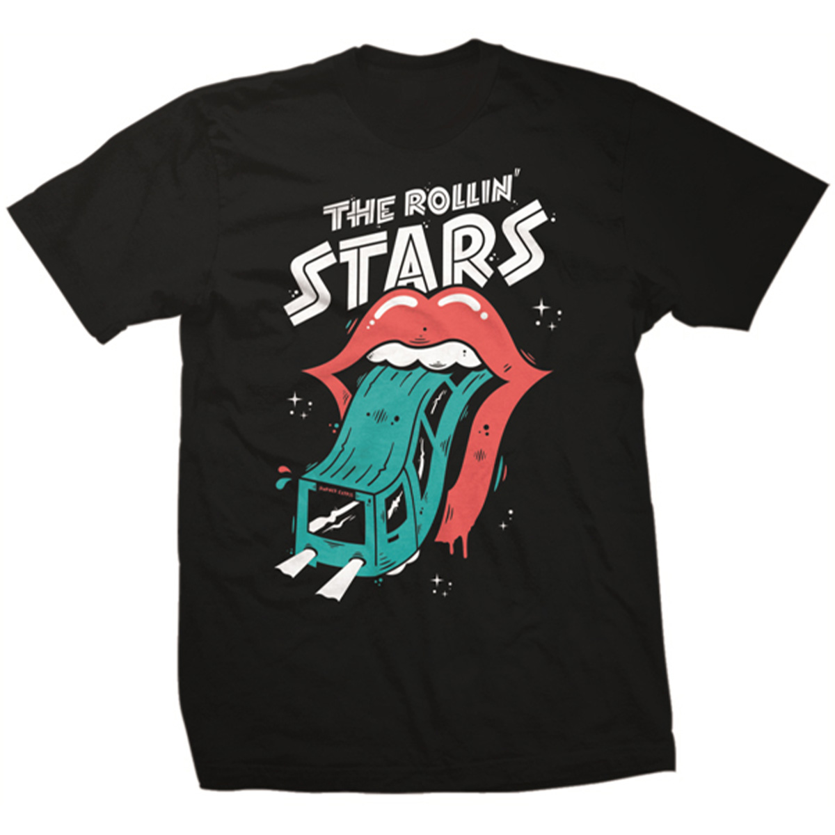 S-Fly T-Shirt "The Rollin` Stars" Black