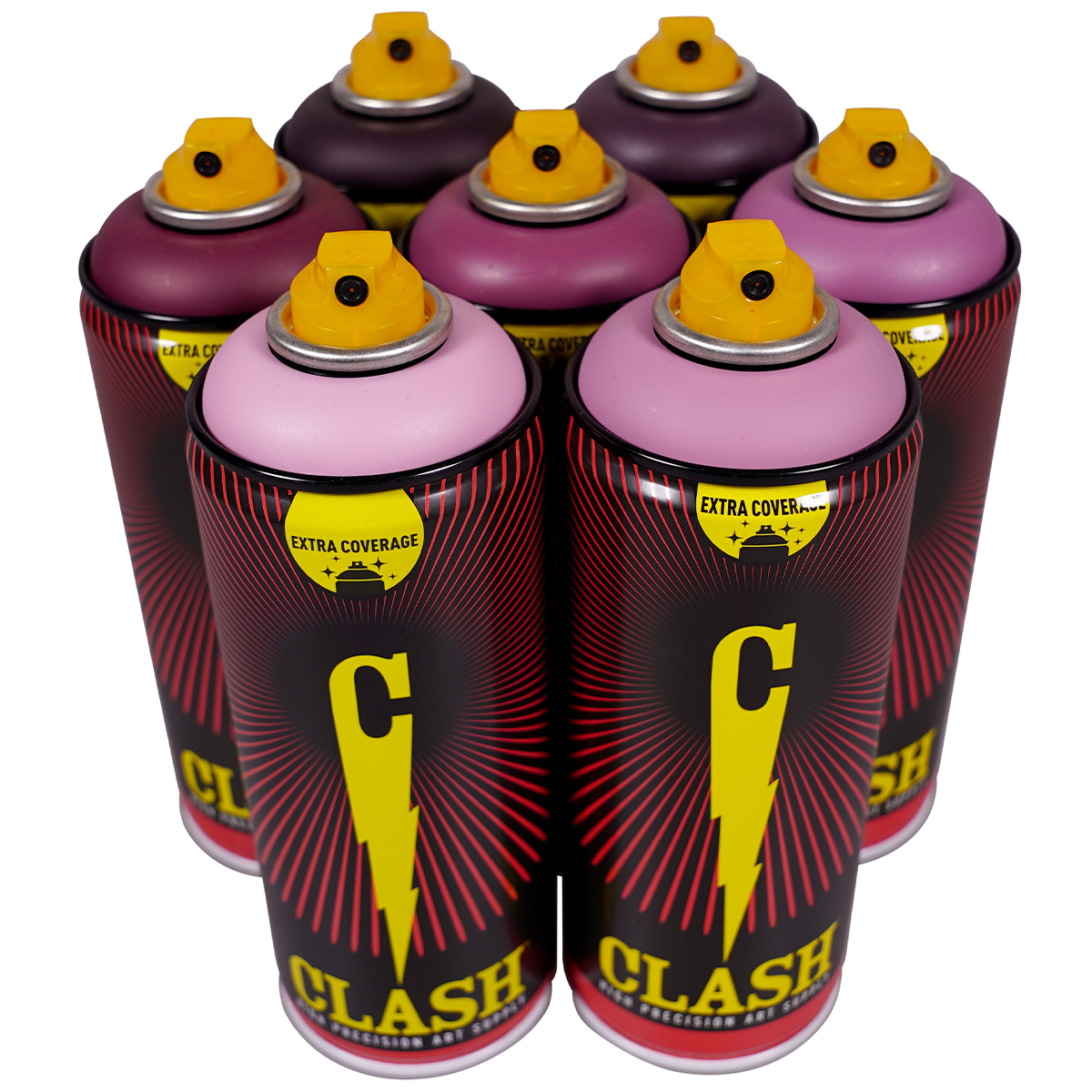 Clash "Color Serie 36" Violet Tones (7x400ml)