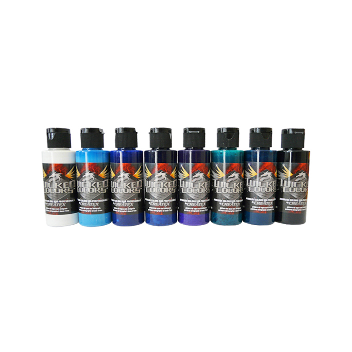 Createx "Wicked Colors - Kent Lind Cool Set" (8x60ml)