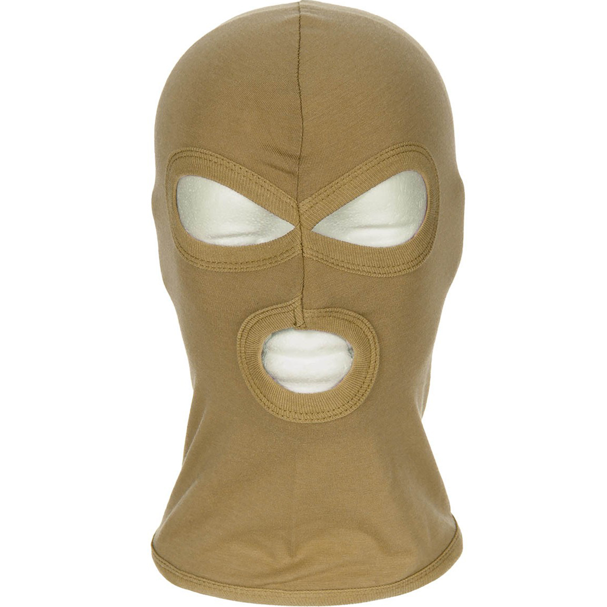 Maske "Balaclava - 3 Loch (dünn)" - Coyote