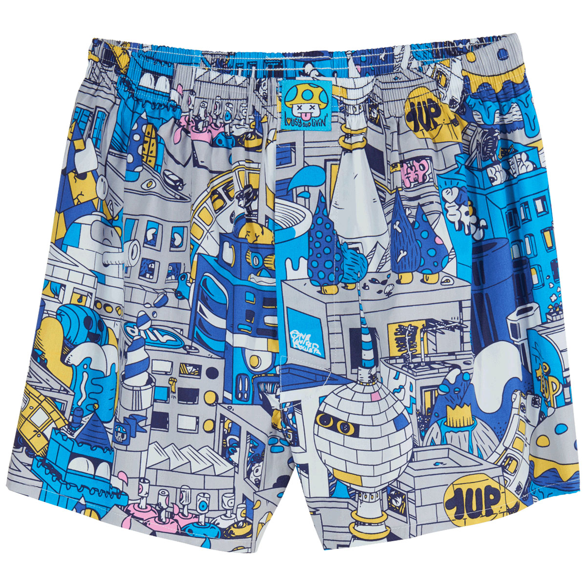 Lousy Livin Boxershorts "One Up" White