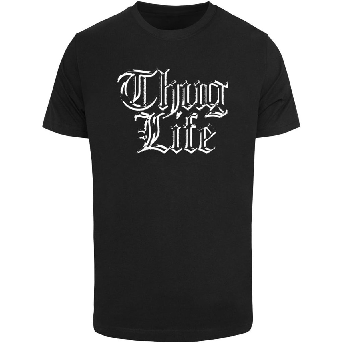 Mister Tee T-Shirt "Thug Life Wording" Black
