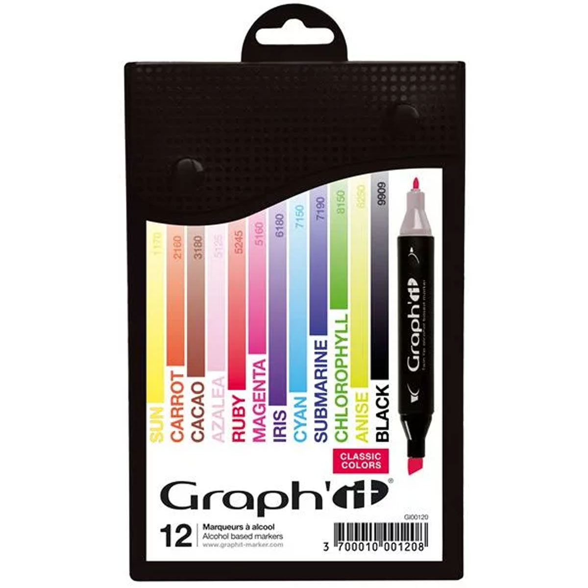 Graph´It "Marker" (12 Set) - Classic