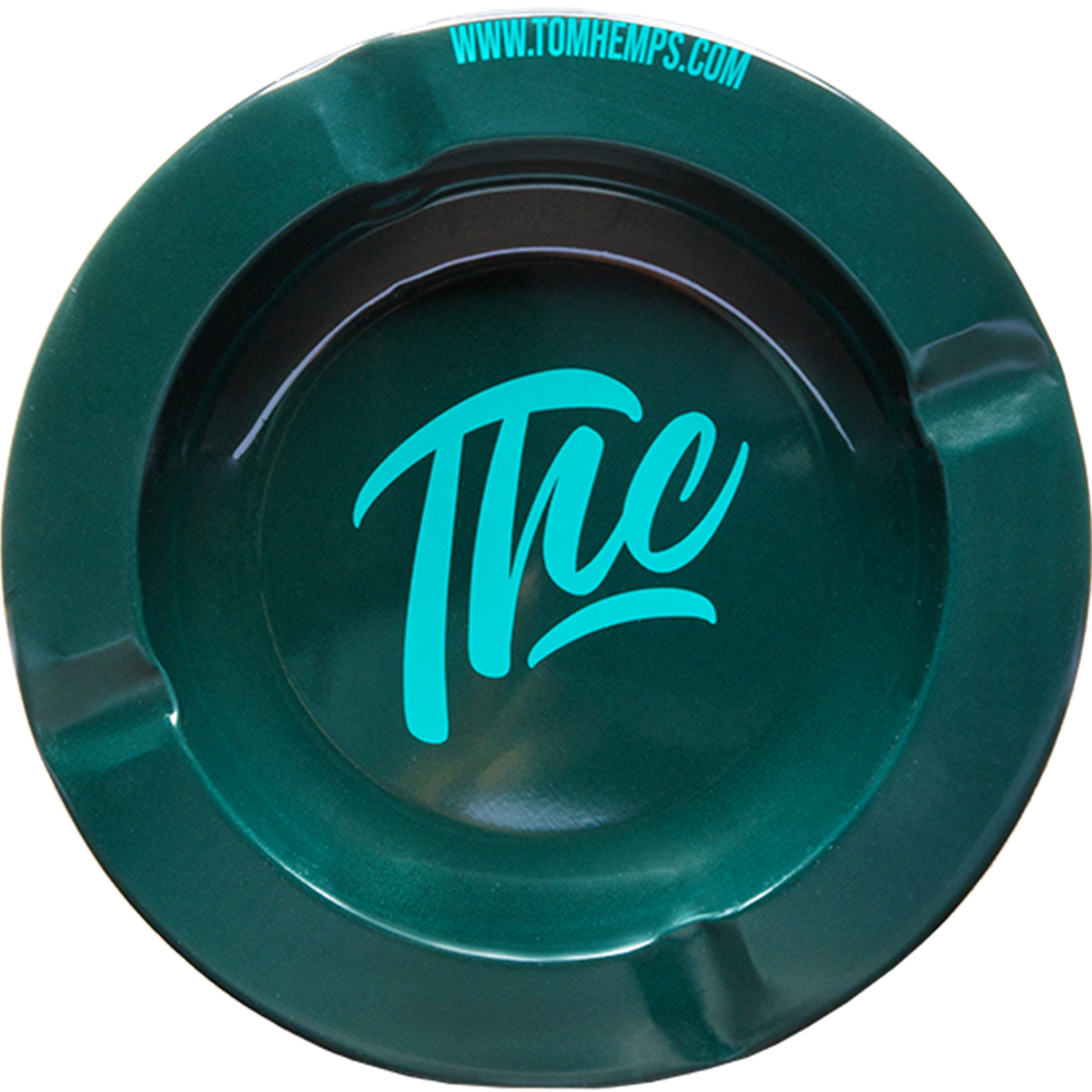 THCREW Aschenbecher "TIN Ashtray" Classic Green