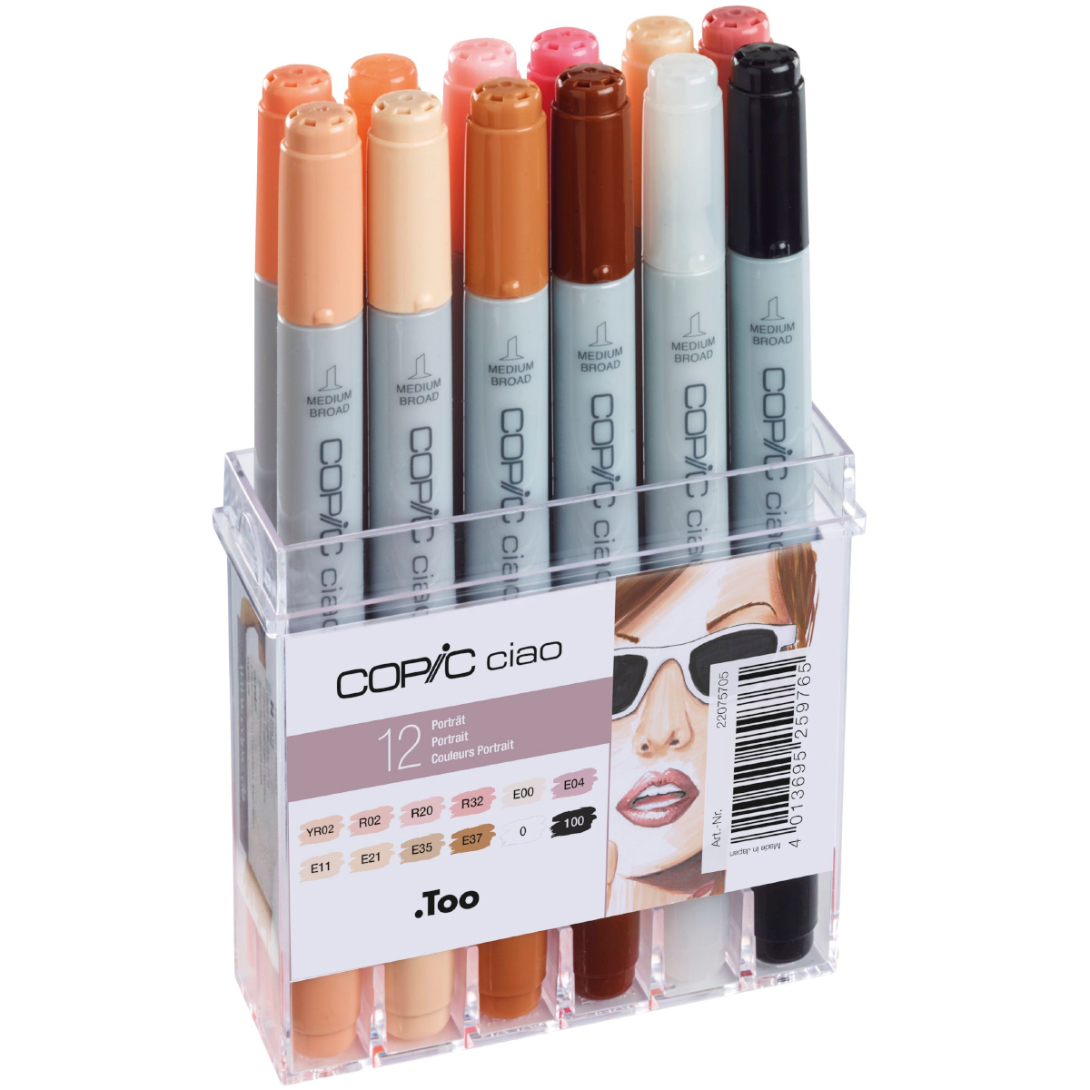 Copic "Ciao Porträtfarben 12er Set"
